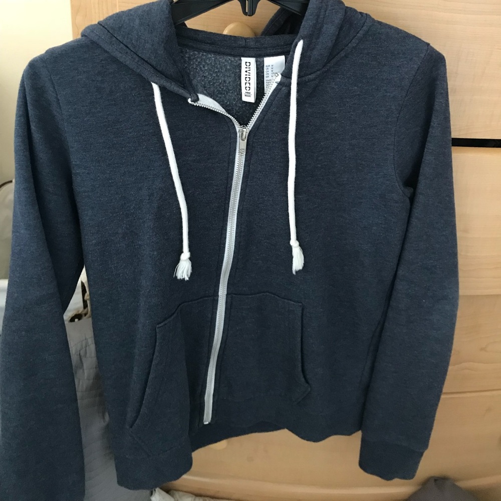 H&M navy blue jacket